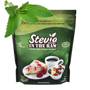 Stevia Leaf and Sugar Package