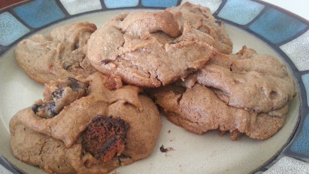 chocolate chip baked cookies
